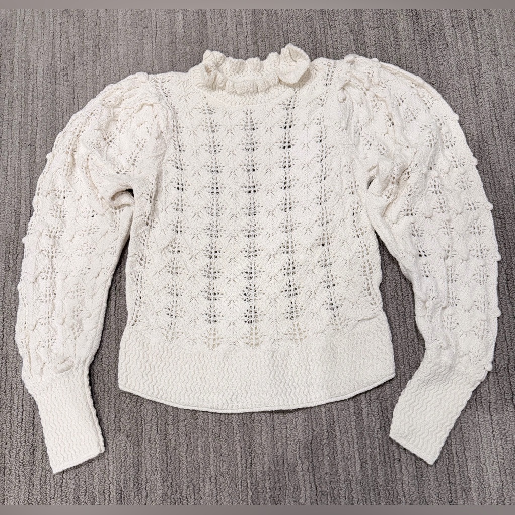 Unsubscribe Brand: Luxury Knit Sweater With Stunning Details